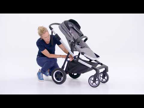 Thule 3-in-1 Kinderwagen Sleek + Voetenzak Grey Melange