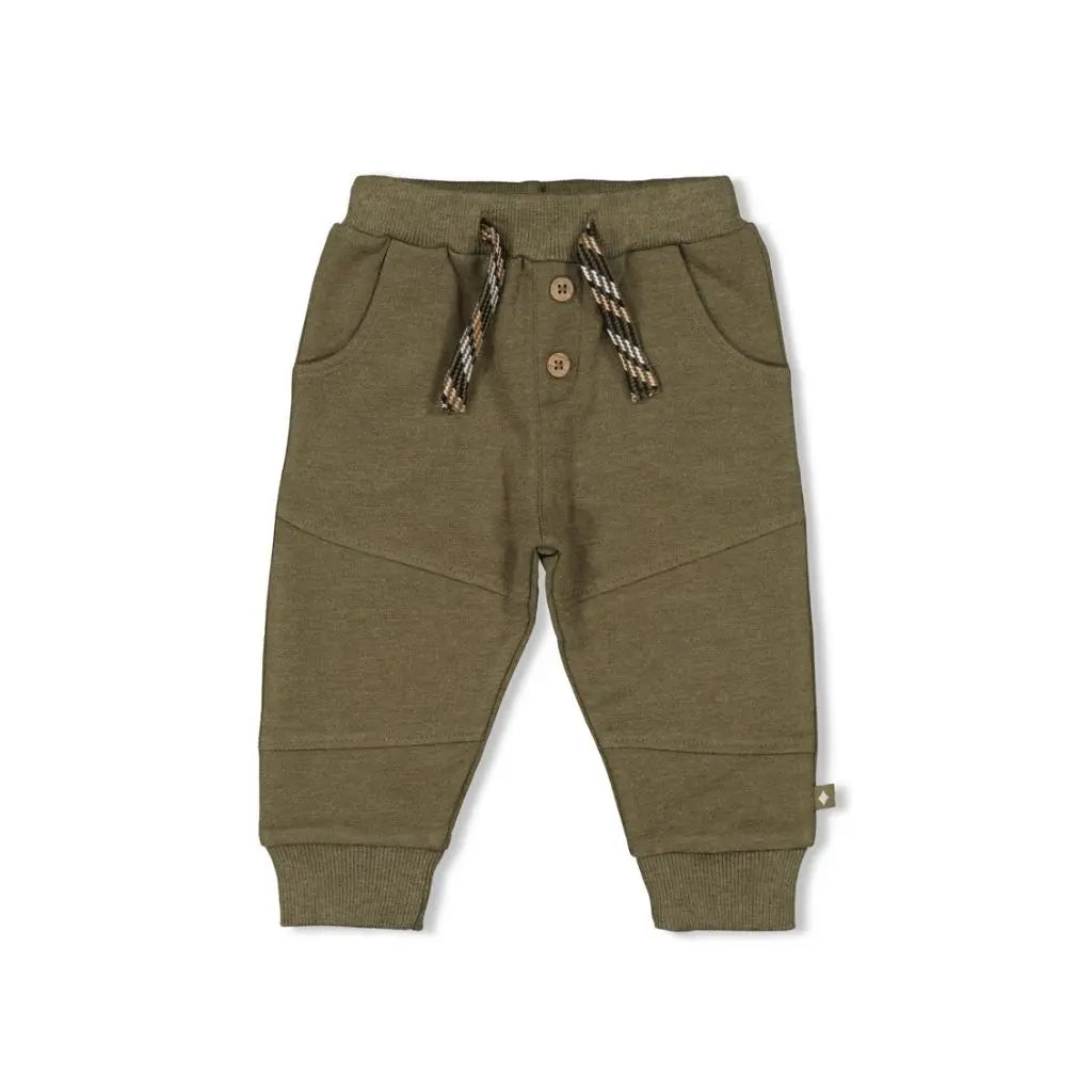 Feetje Broek Mountain Army Melange