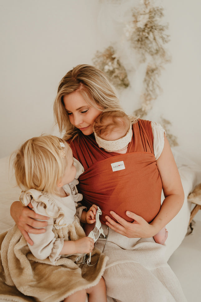 Babylonia Draagdoek Tricot-Slen Organic Sierra Brown