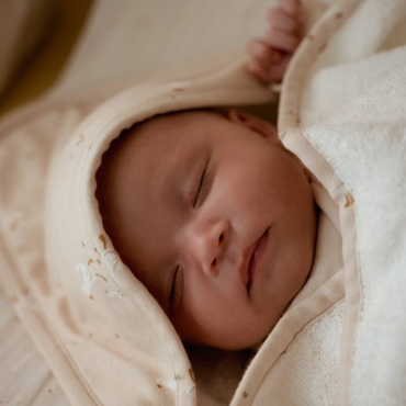 Little Dutch Cape de bain Newborn Naturals Little Goose Lg 75 x L 75 cm