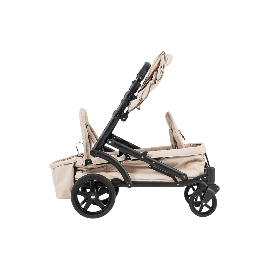 Pronto Stroller Bolderkar Sand Beige + bekerhouder