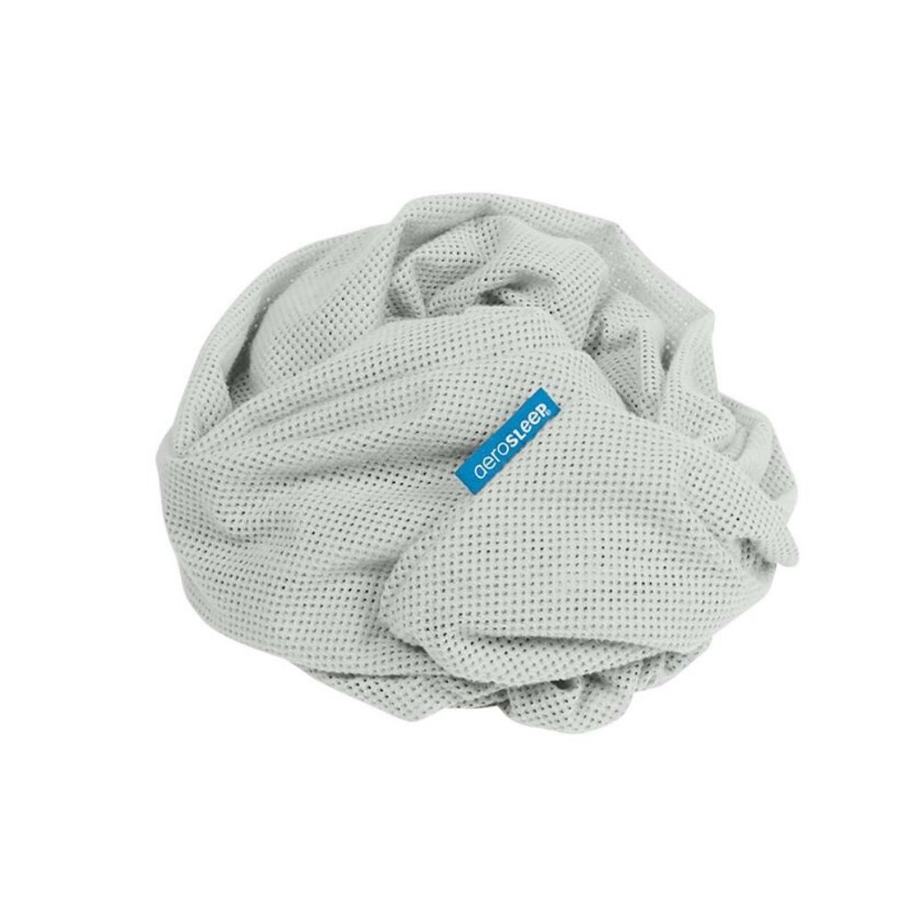 AeroSleep Drap-housse pour lit gris clair Lg 60 x L 120 cm