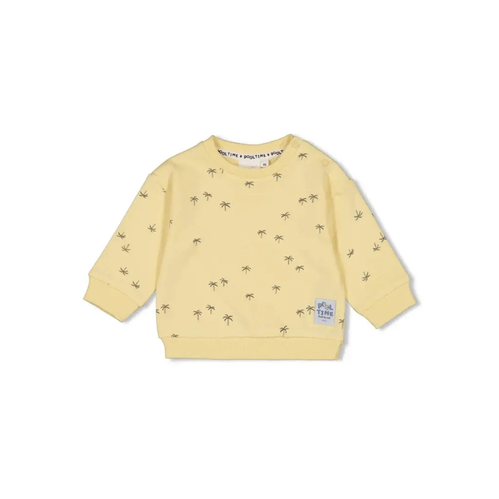 Feetje Sweater AOP Pool Time m 86 Lemon Jongens