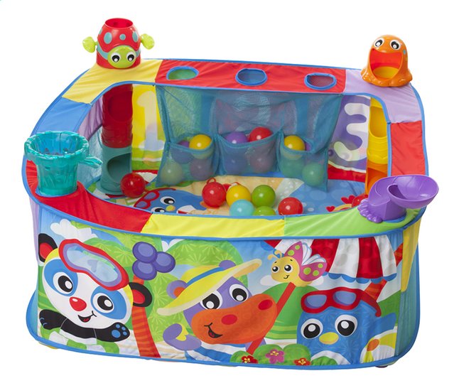 Playgro Bain à balles Pop and Drop activity ball gym