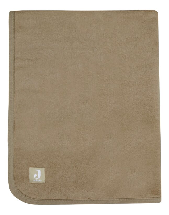 Jollein Couverture pour berceau ou parc Biscuit