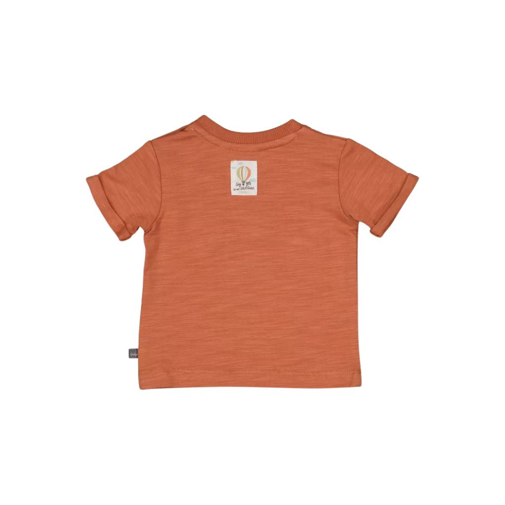 Feetje T-shirt - Mini Adventurer m 56 Brique Jongens