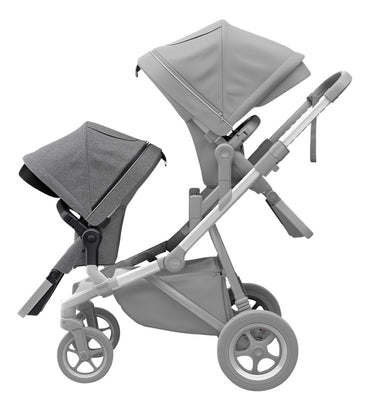 Thule Siège supplémentaire pour poussette double Sleek Grey Melange