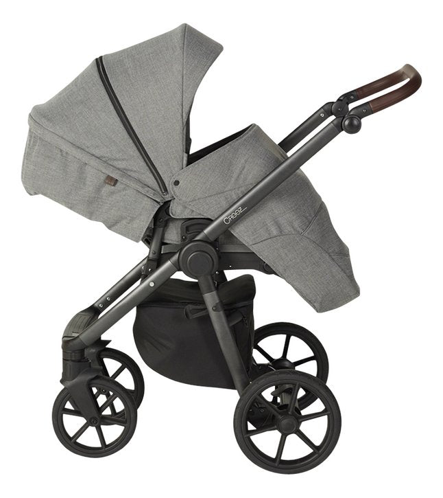Quax Poussette 3 en 1 Crooz Titanium Grey