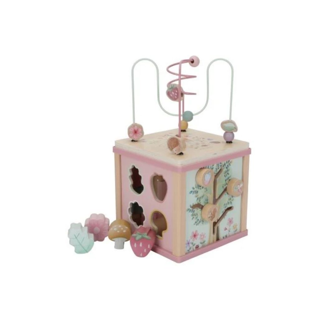 Little Dutch Cube d'activités en bois Fairy Garden