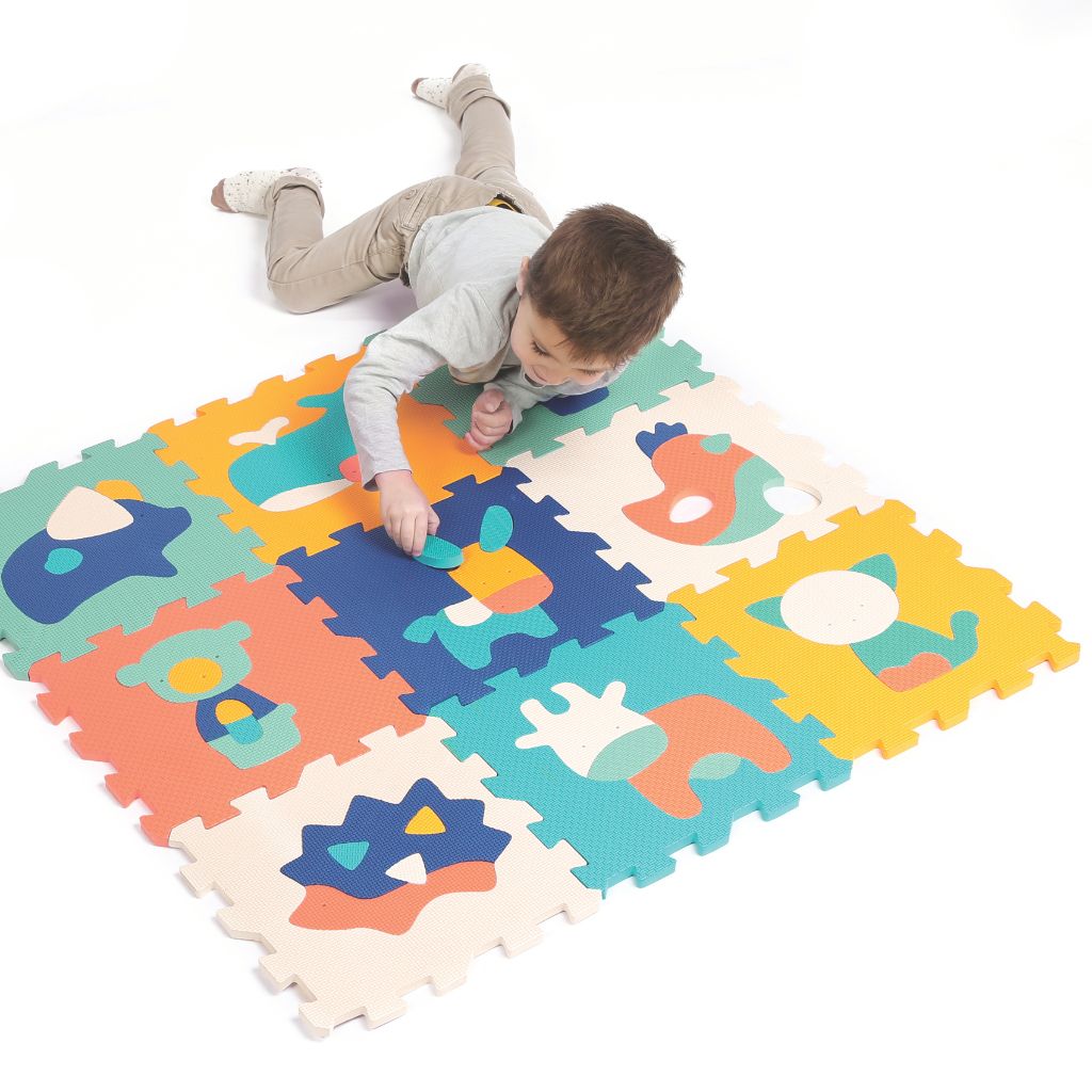 Ludi Speeltegels Dieren - 90 x 90 cm