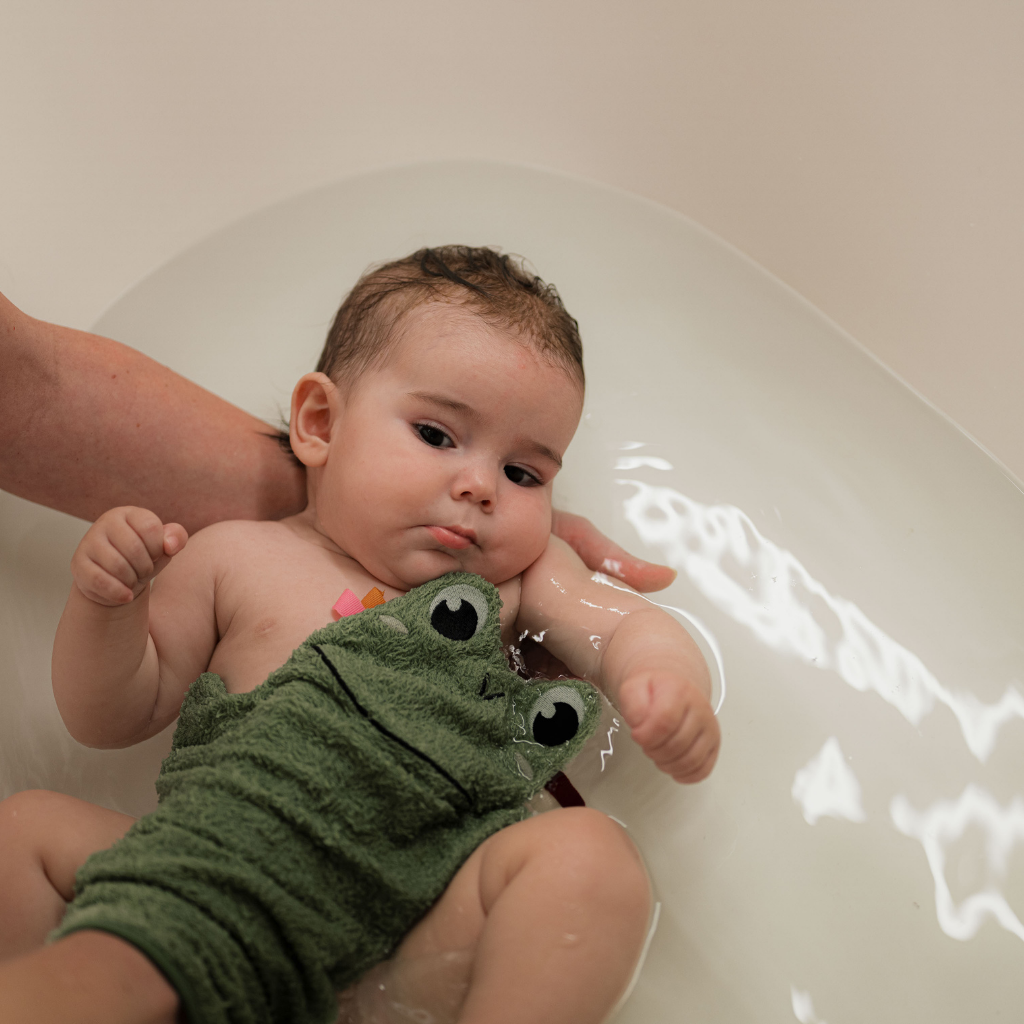 Dreambee Washandje Oscar groen - 2 stuks