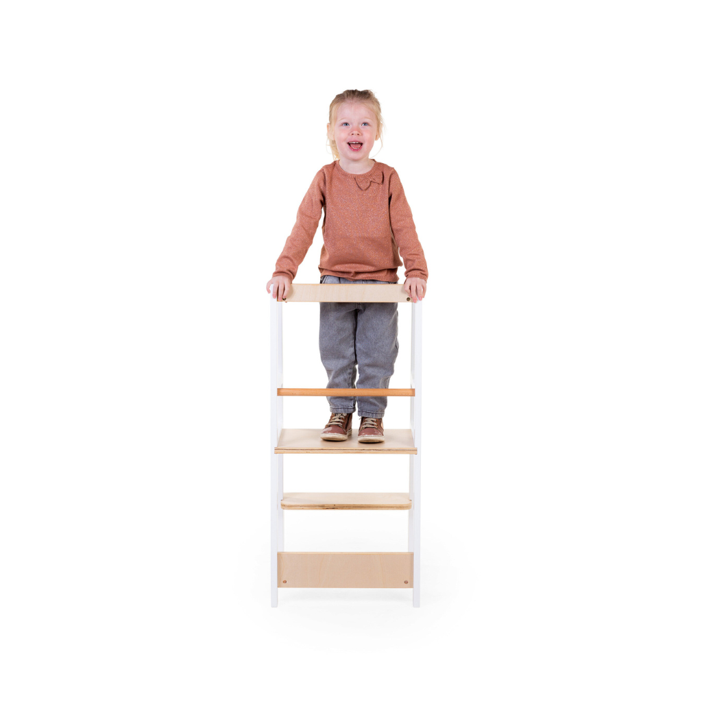 Childhome Tour d'apprentissage Blanc naturel