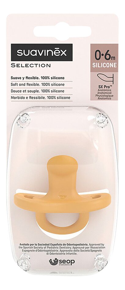 Suavinex Sucette 0 - 6 mois Smoothie moutarde