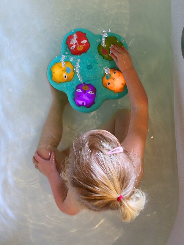Bo Jungle Jouet de bain B-Musical Frog Fountain