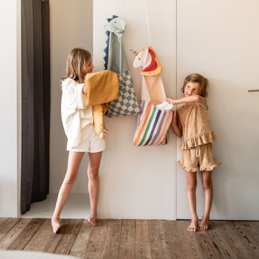 Play&Go Rangement mural & sac Toto dino