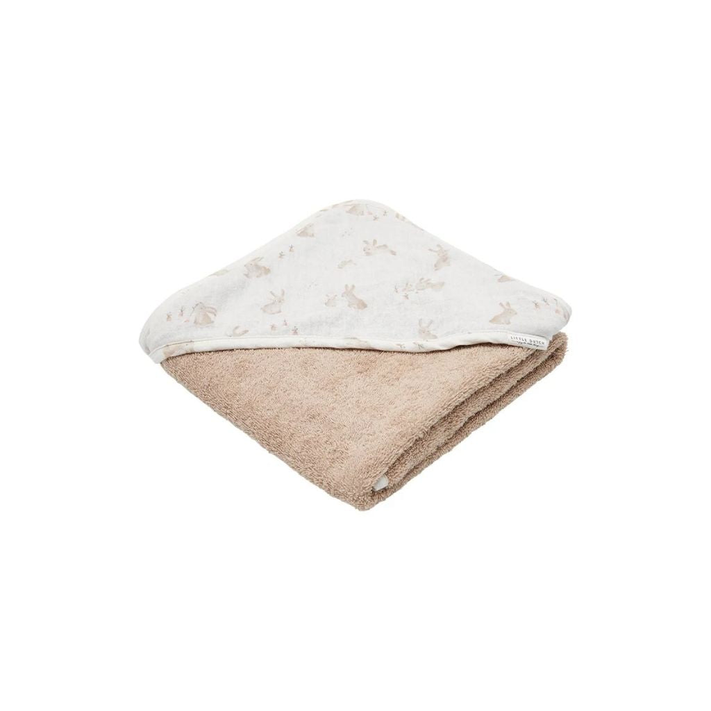 Little Dutch Cape de bain Baby Bunny beige