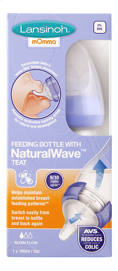 Lansinoh Biberon NaturalWave 160 ml