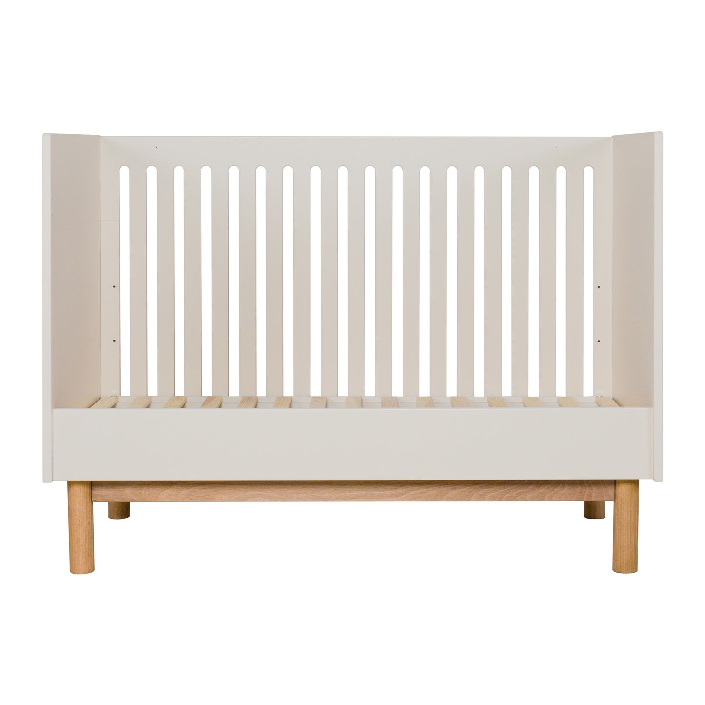 Quax Chambre de bébé 2 pièces (lit évolutif L 120 x Lg 60 cm + commode avec rallonge) Mood Clay
