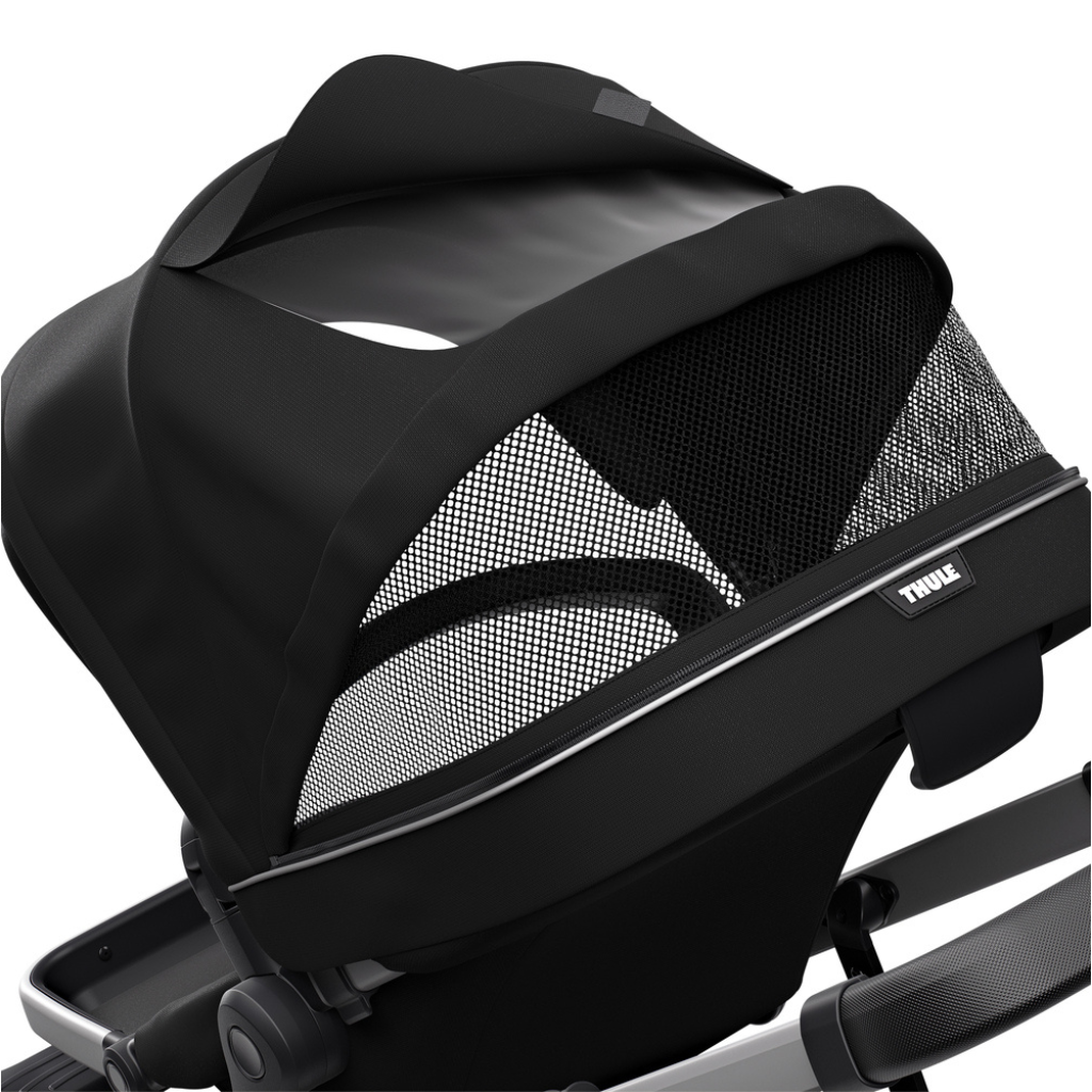 Thule Poussette Sleek + nacelle Midnight Black