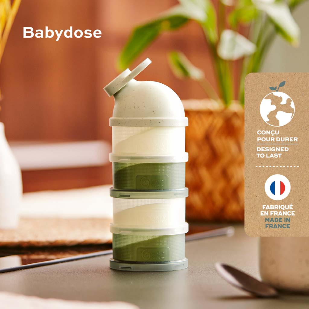 Babymoov Doseur de lait en poudre Babydose Mineral Green