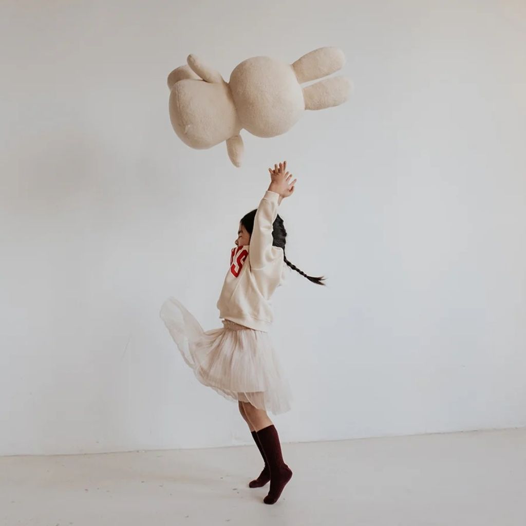 NIJNTJE Peluche Écrue Terry - 50 cm