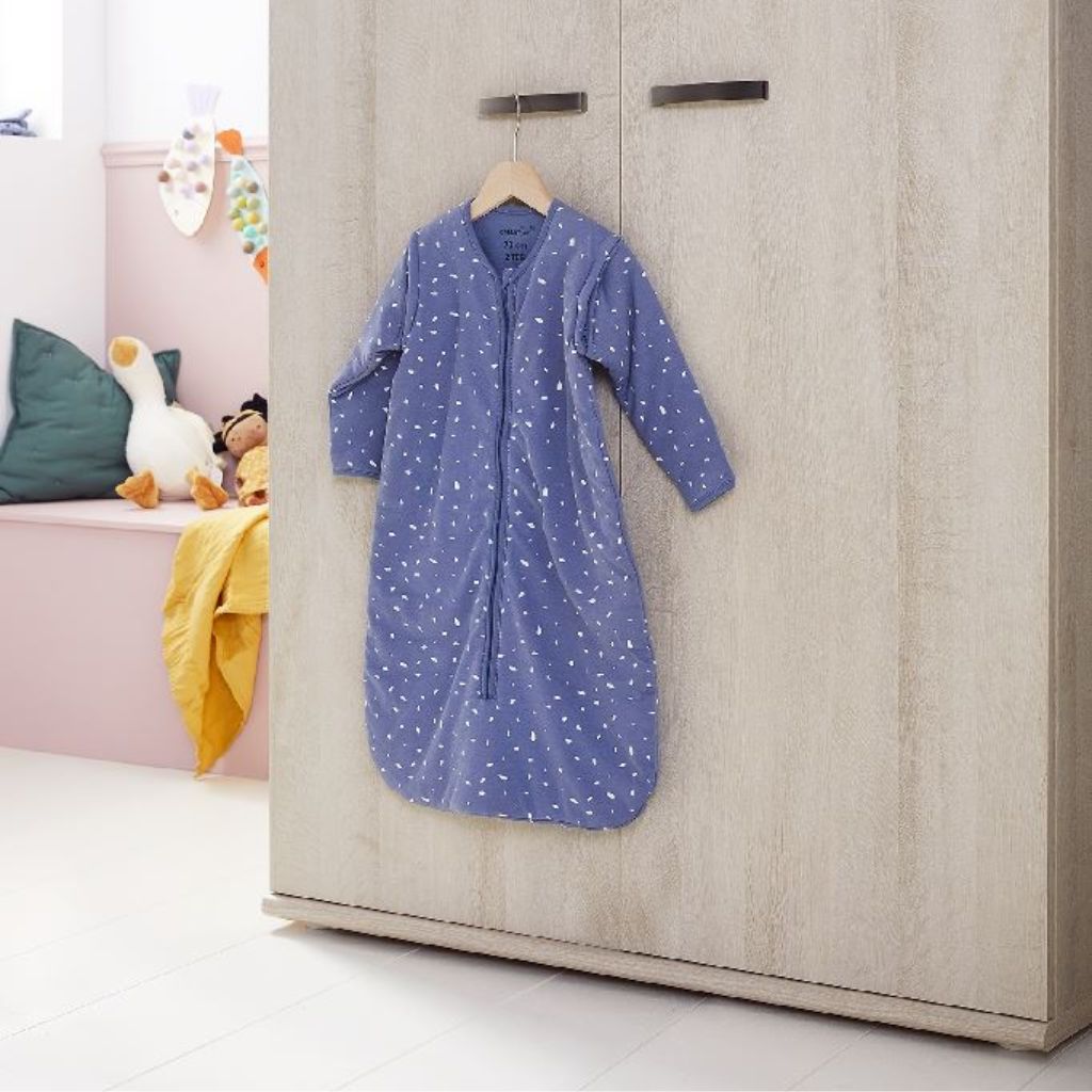 Neyt Armoire 2 portes Olivia décor chêne