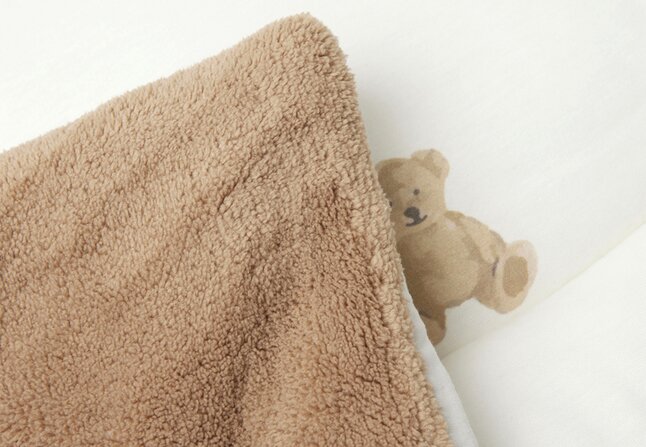 Jollein Tapis pour parc / Couverture de jeu Teddy Bear