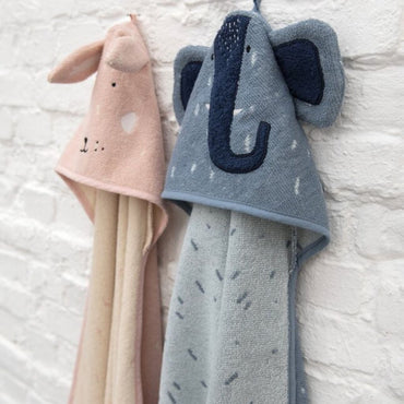Trixie Badcape Animals Mrs. Elephant blauw