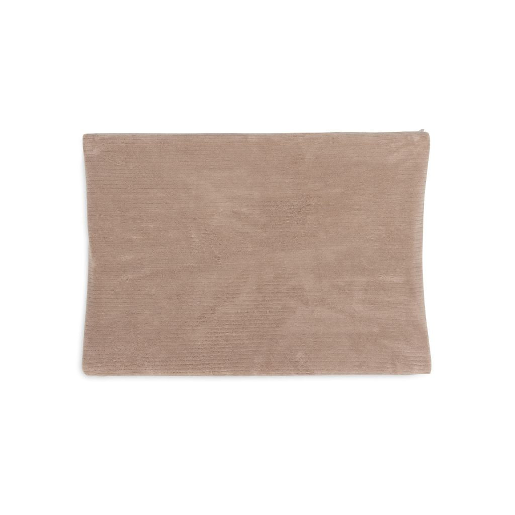 Jollein Housse pour matelas à langer Cloudy Rib Milky Coffee
