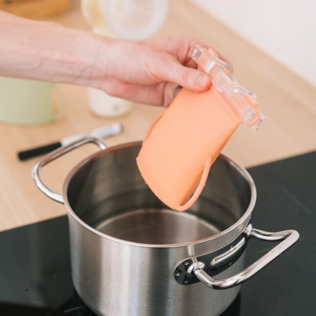 Baby on the Move Sachets de conservation Yummy Bag Bloom 230 ml - 2 pièces