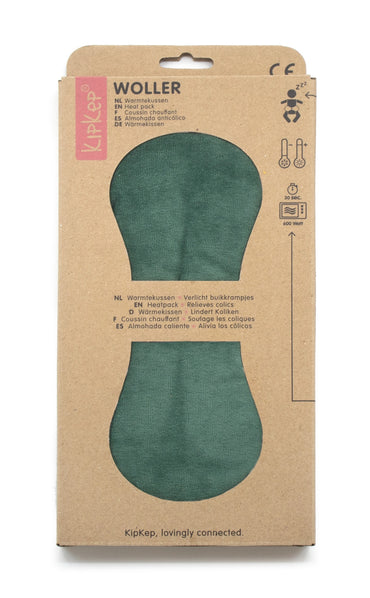 KipKep Housse pour coussin chauffant Woller Calming Green