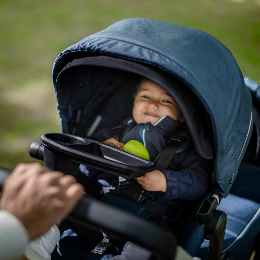 Thule Poussette Sleek + nacelle Navy Blue
