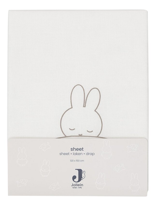 Jollein Drap pour lit Sleepy Miffy Funghi