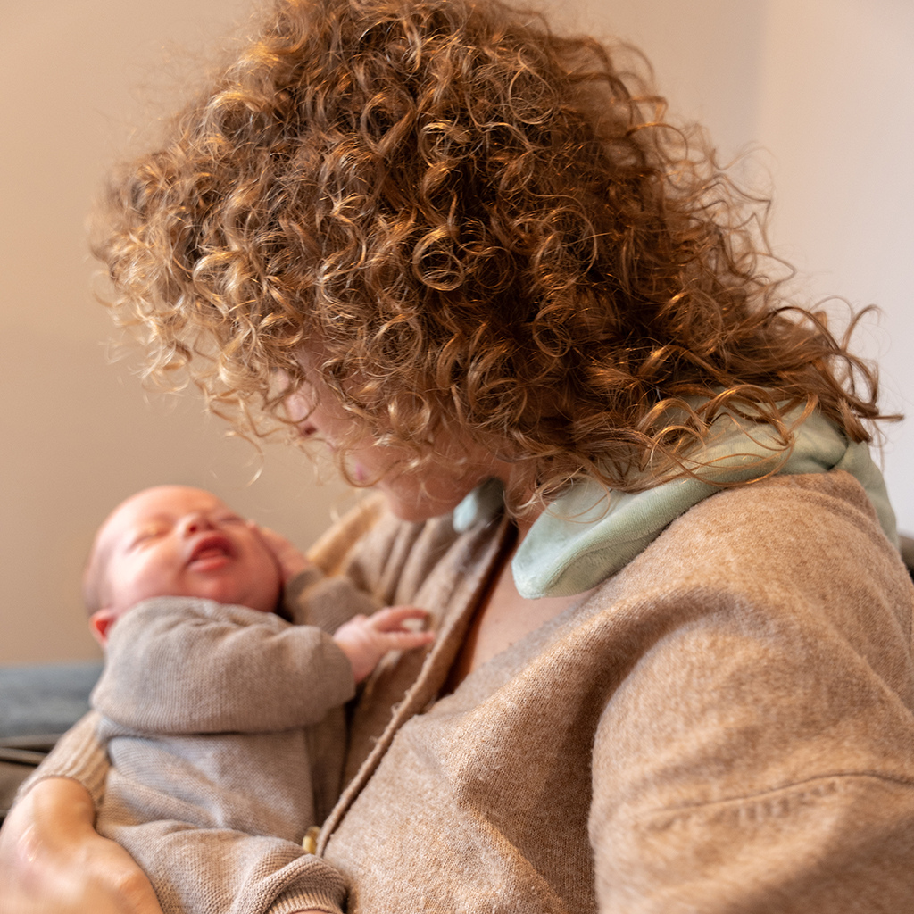 KipKep Warmtekussen Lexie pale green