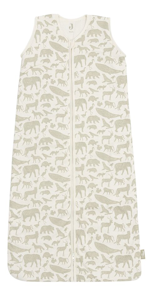 Jollein Sac de couchage d'hiver Animals Olive Green 110 cm