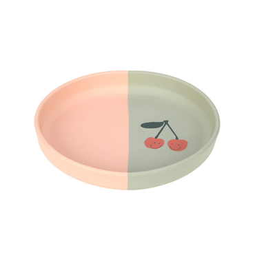 Lässig Assiette en silicone Happy Fruits Cherry