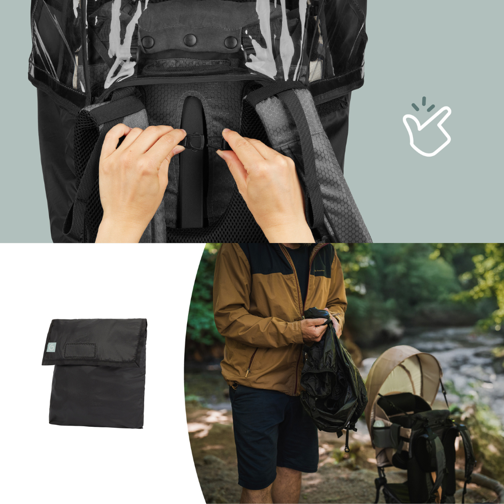 Babymoov Regenhoes voor Moov & Hike