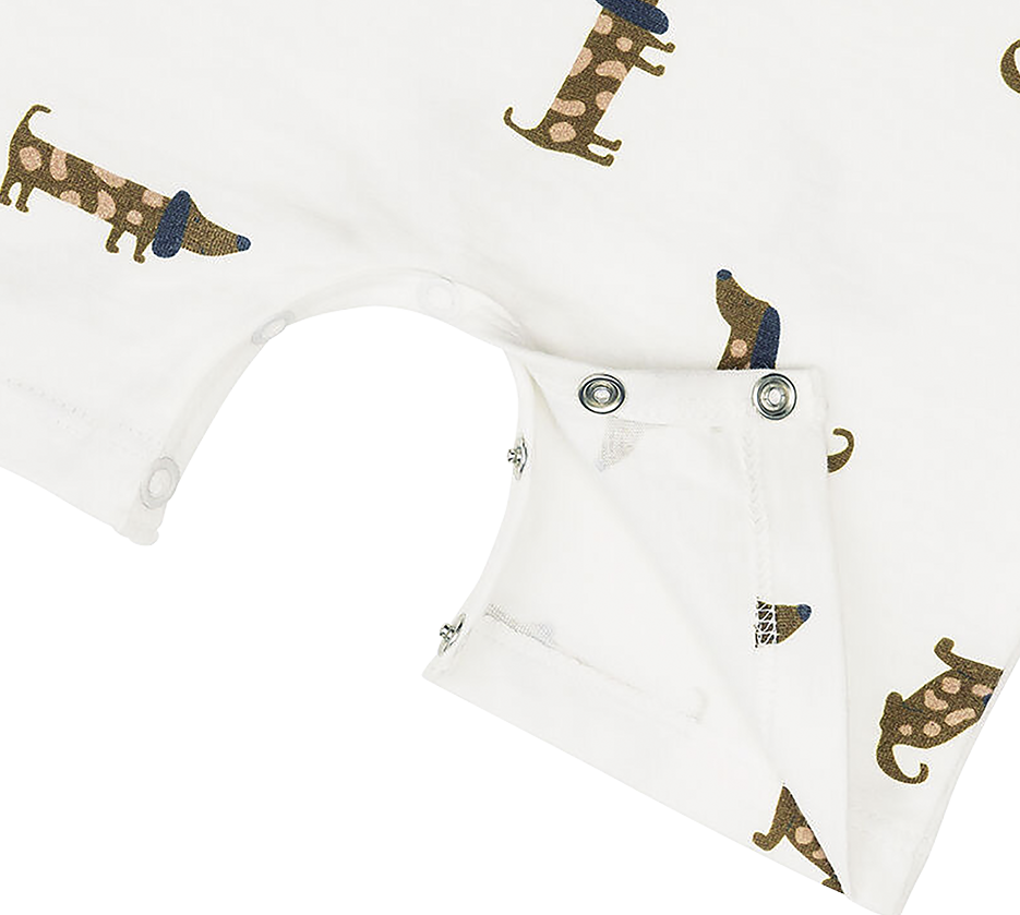 Lässig Playsuit Dog Milky