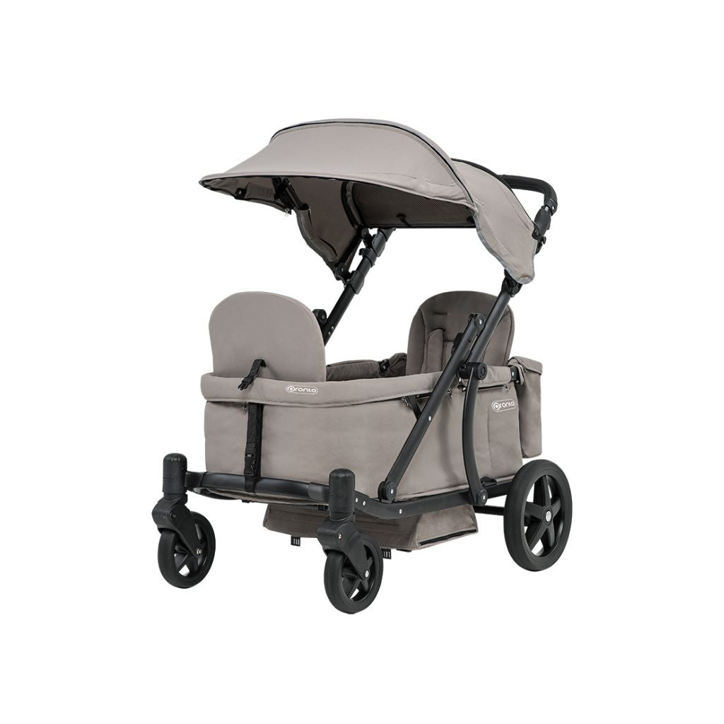 Pronto Stroller Cloud Grey + porte-gobelet