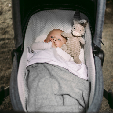 Thule Nacelle Sleek Bassinet Grey Melange