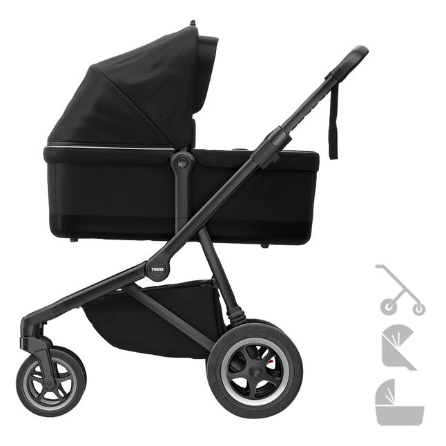 Thule 3-in-1 Wandelwagen Sleek Midnight Black