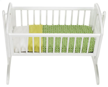 Troll Berceau à bascule Marie blanc