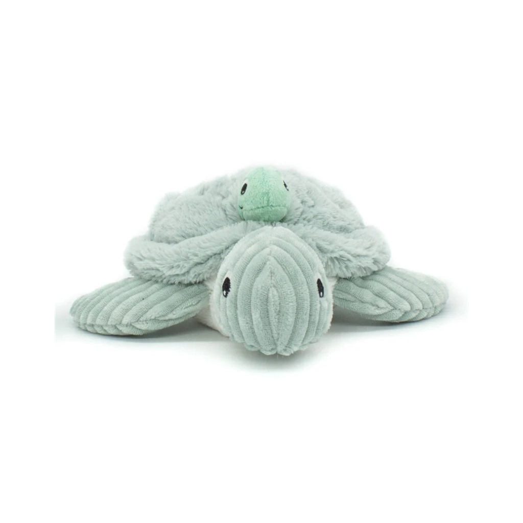 Les Déglingos Peluche Sauvenou tortue Maman et Bébé Menthe Ptipotos