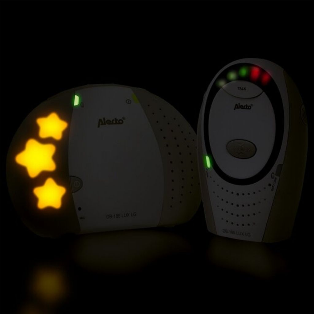Alecto Babyfoon DB-185 LUX LG Full Eco DECT