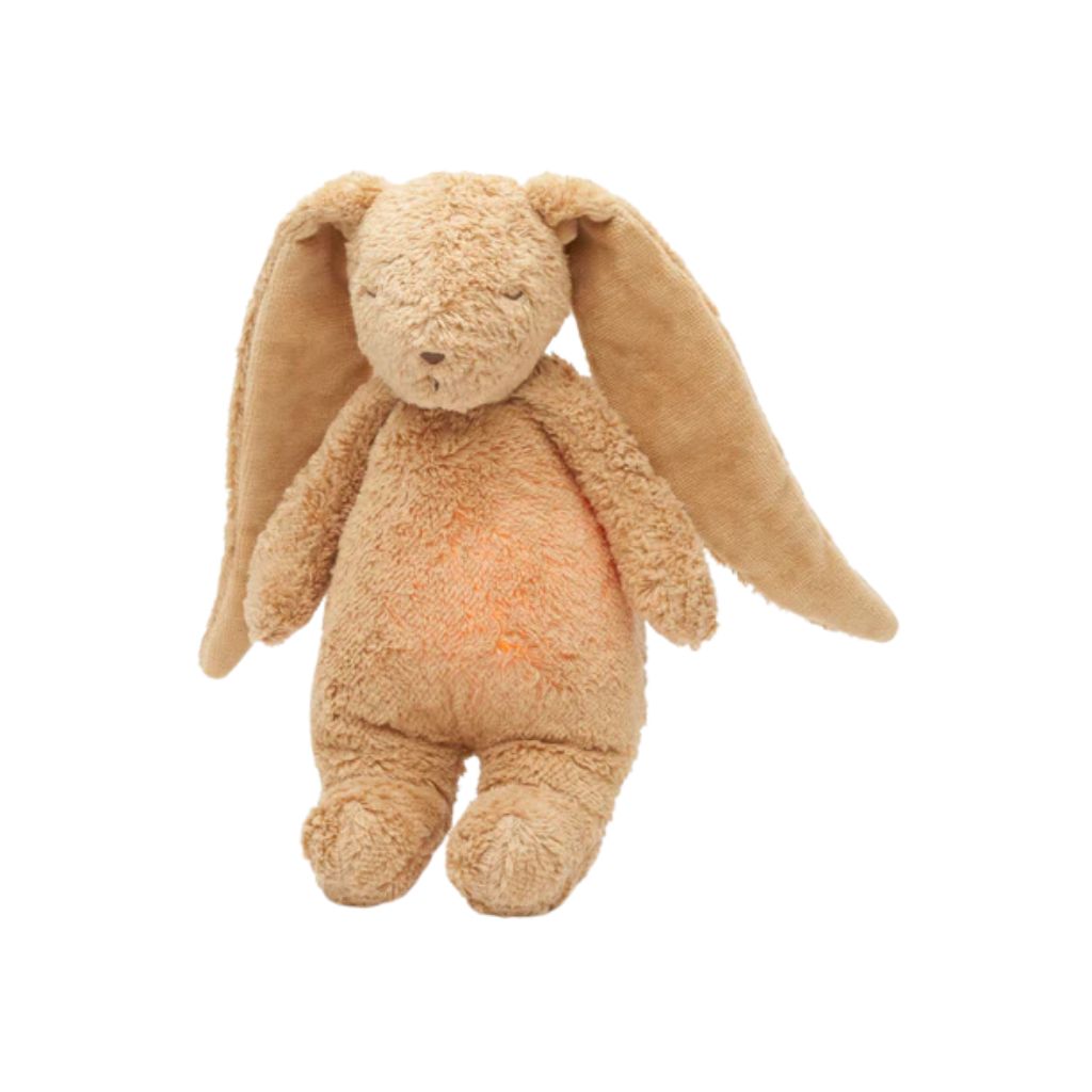 Knuffel met licht en geluid The Humming Bunny Cappuccino Natur 2.0