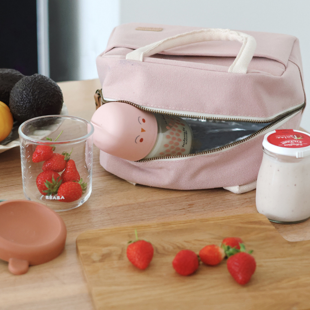 Béaba Sac isotherme Rose poudré 5 L