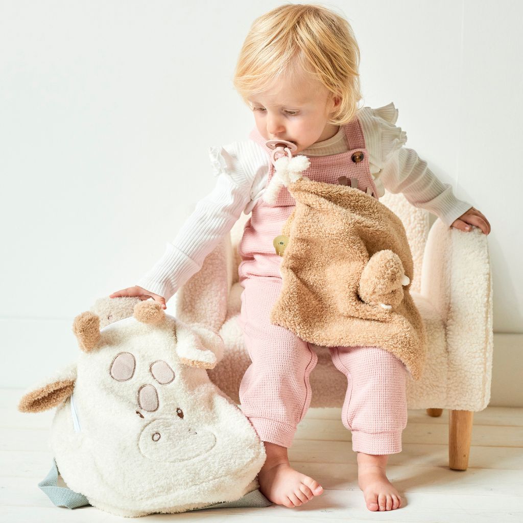 Nattou Rugzak Giraf teddy