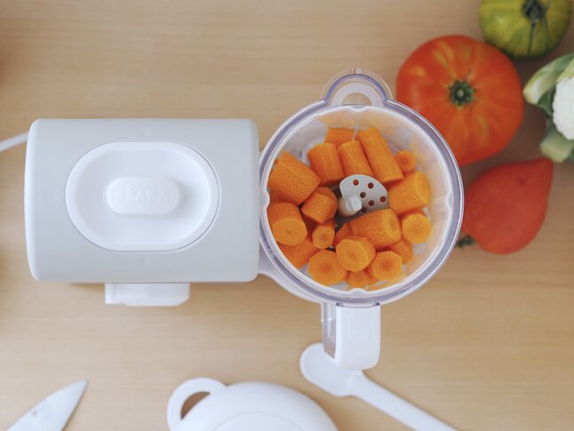 Béaba Stoomkoker-mixer Babycook® Express Velvet Grey