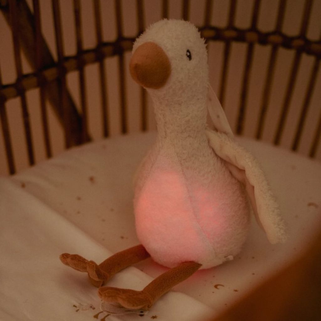 Little Dutch Knuffel met licht en geluid Little Goose