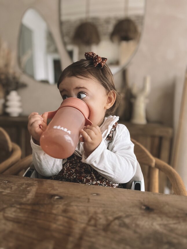 Béaba Oefenbeker 360° roze 340 ml